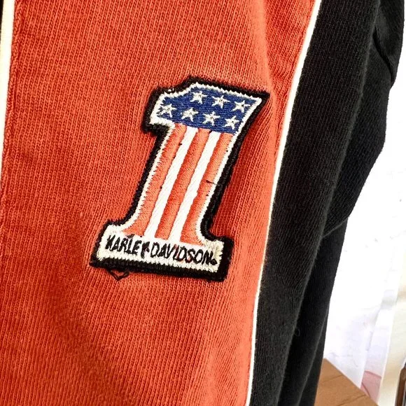 Harley-Davidson Motorcycles- Pullover V-Neck Sweatshirt - Size XL